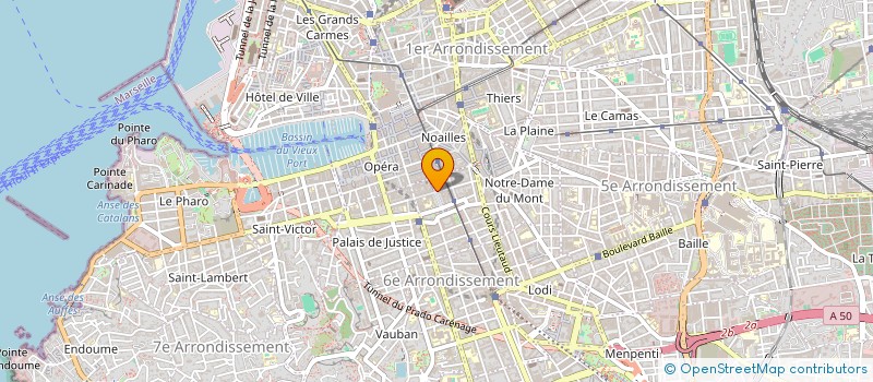 localisation de l'entreprise LEZANGES à MARSEILLE