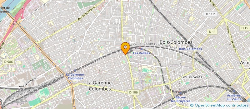 localisation de l'entreprise LEZARD  VAUCRESSON