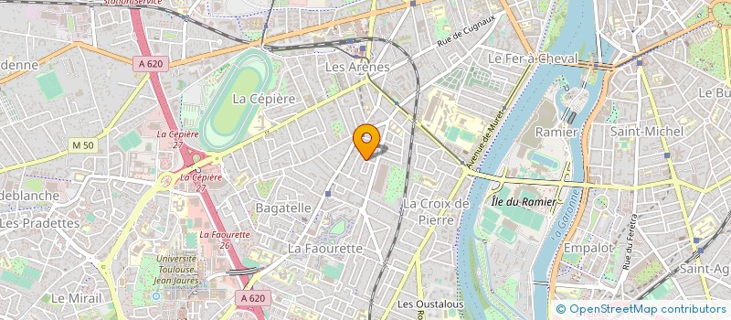 localisation de l'entreprise LEZARD BLEU COMPAGNIE à TOULOUSE