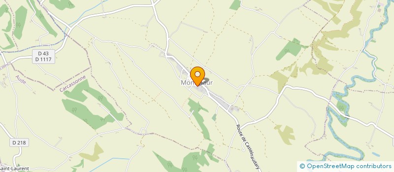 localisation de l'entreprise LEZARD IMMO  CASTELNAUDARY