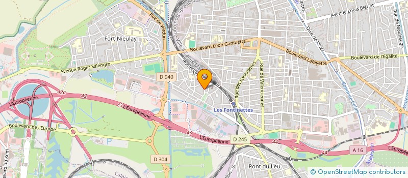 localisation de l'entreprise LEZARD'TISTES  CALAIS