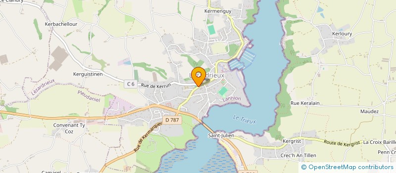 localisation de l'entreprise LEZARD'TY CO  LEZARDRIEUX