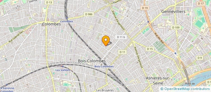 localisation de l'entreprise LEZARDER.COM à BOIS-COLOMBES