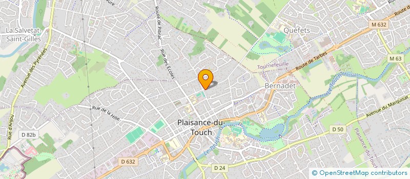 localisation de l'entreprise LEZARDS APPLIQUES  PLAISANCE-DU-TOUCH