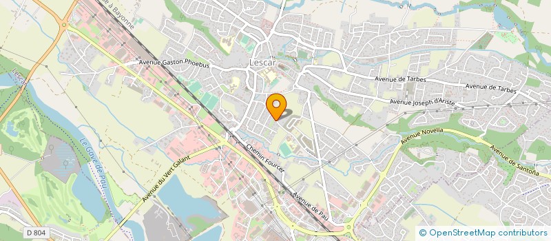 localisation de l'entreprise LEZARDS DE LESCAR  LESCAR