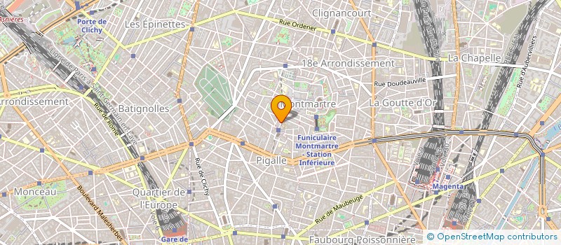 localisation de l'entreprise LEZART A CASQUETTE  PARIS