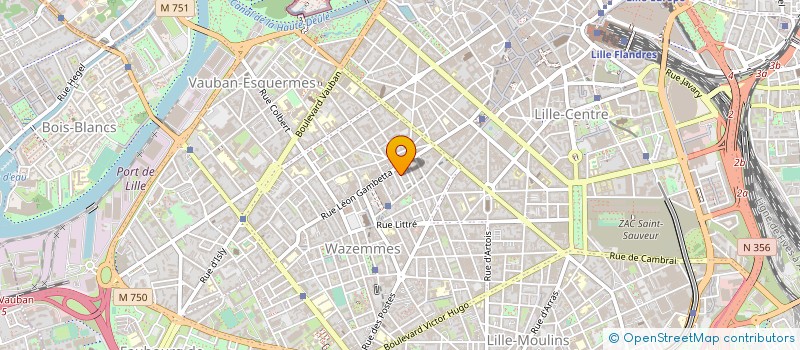 localisation de l'entreprise LEZART RECORDS à LILLE