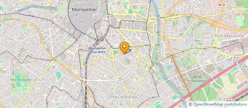 localisation de l'entreprise LEZARTS NOMADES à MONTPELLIER