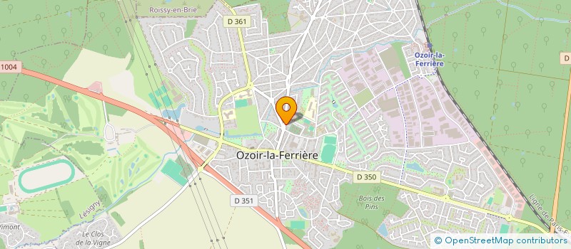 localisation de l'entreprise LEZASOS  OZOIR-LA-FERRIERE