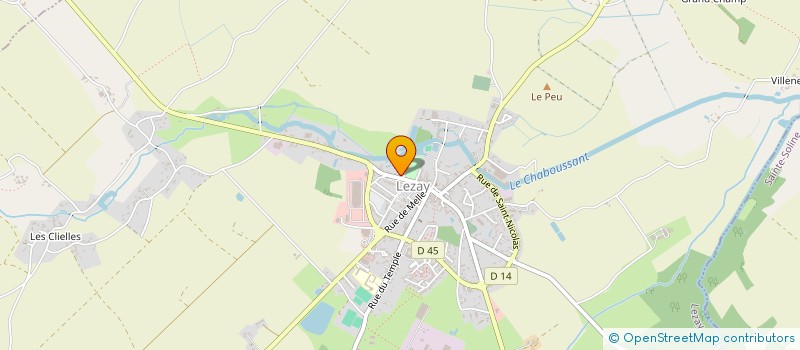 localisation de l'entreprise LEZAY NATURA 2000  LEZAY