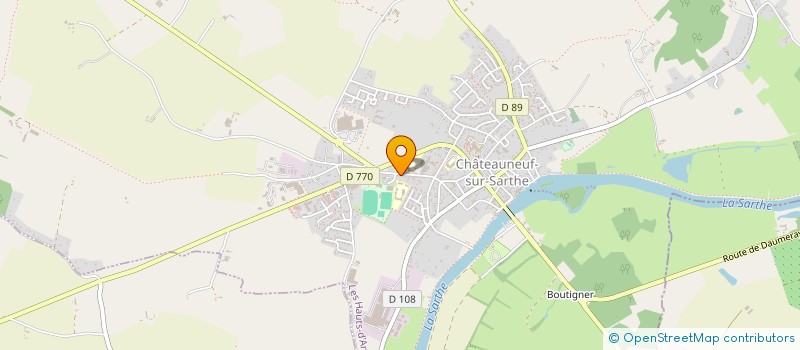 localisation de l'entreprise LEZE- ENERGIES  LES HAUTS-D'ANJOU