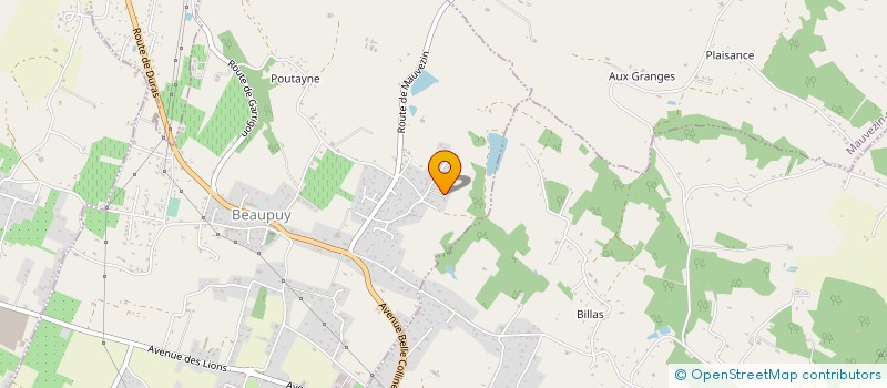 localisation de l'entreprise LEZENFANTCRIGOLO  BEAUPUY