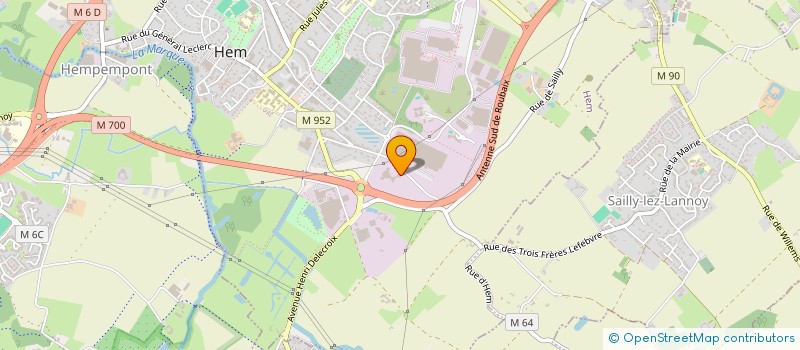 localisation de l'entreprise LEZENNES IMMO  LEZENNES