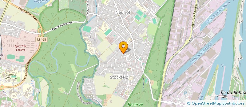 localisation de l'entreprise LEZGIN HOLDING à STRASBOURG