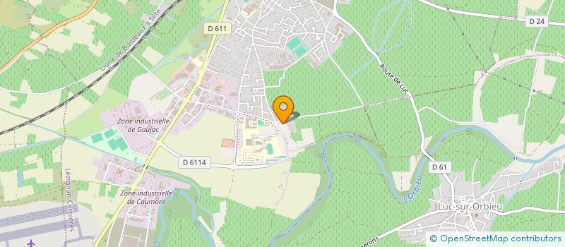 localisation de l'entreprise LEZI'VISION à LEZIGNAN-CORBIERES