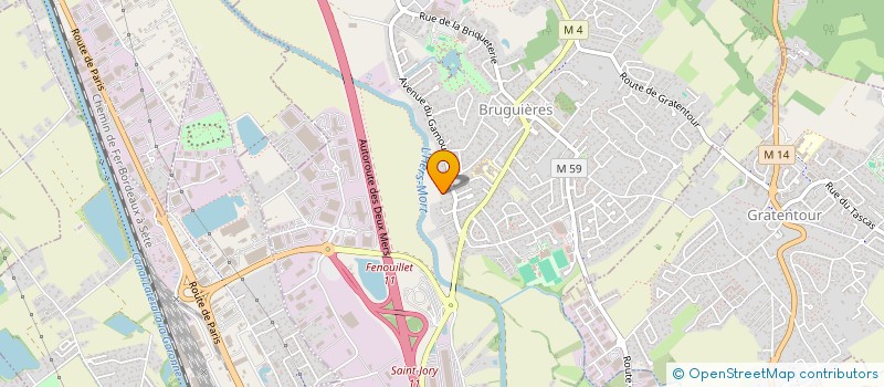 localisation de l'entreprise LEZIGNAN FONTCOUVERTE MAZAMET  BRUGUIERES