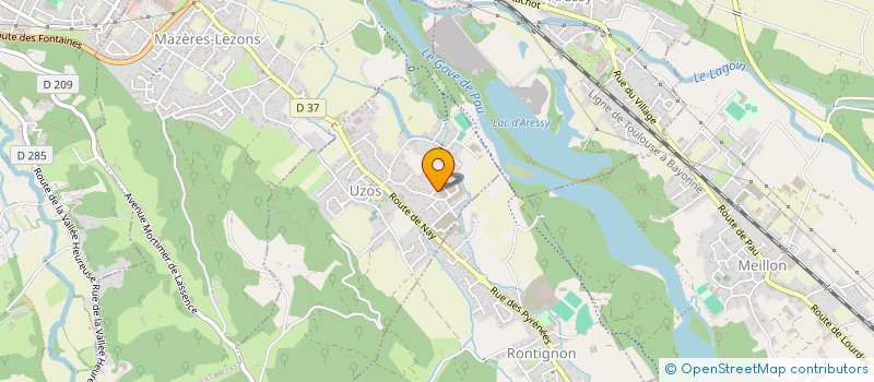 localisation de l'entreprise LEZONS DEVELOPPEMENT  UZOS