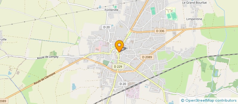 localisation de l'entreprise LEZOUX CONDUITE  LEZOUX