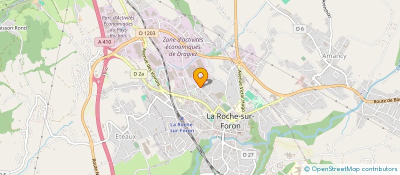 localisation de l'entreprise LEZSAVOY à LA ROCHE-SUR-FORON