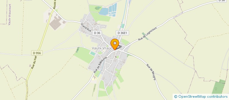 localisation de l'entreprise LEZTROISEME  VAULX-VRAUCOURT