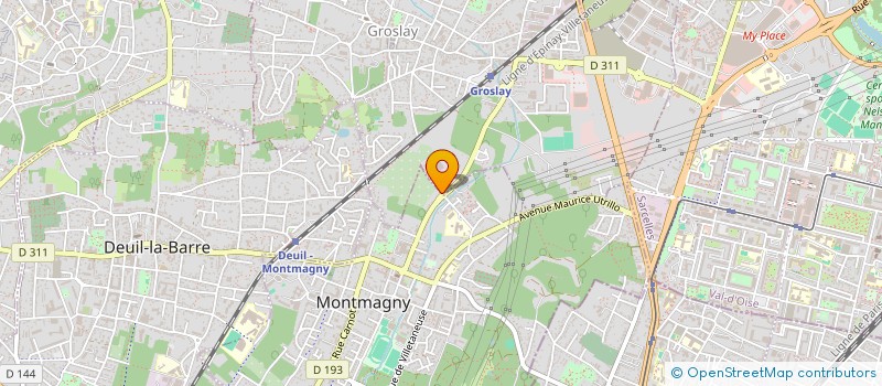 localisation de l'entreprise LF 142  MONTMAGNY