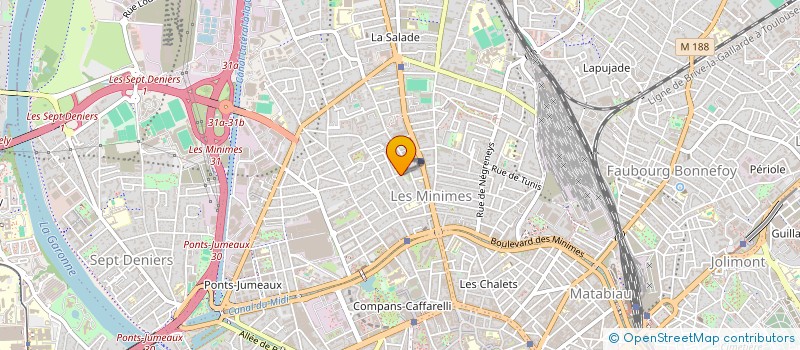 localisation de l'entreprise LF  LYON 3EME