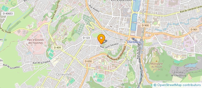 localisation de l'entreprise LF à CHERBOURG-EN-COTENTIN