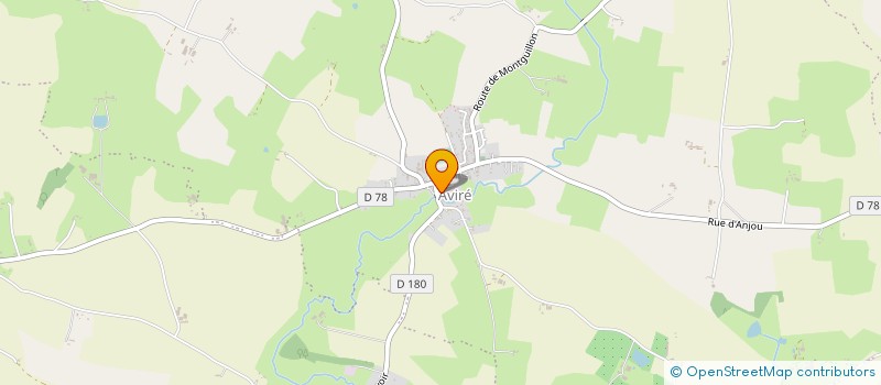 localisation de l'entreprise LF à SEGRE-EN-ANJOU BLEU