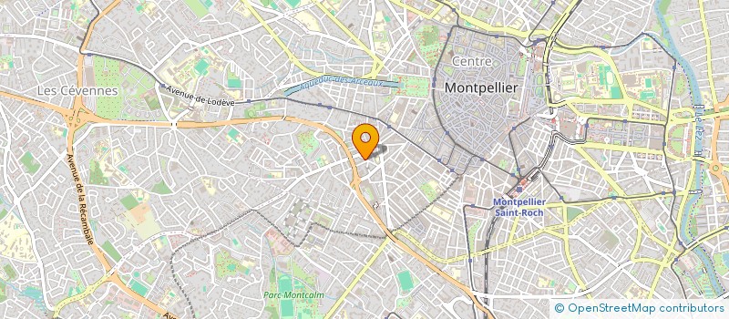 localisation de l'entreprise LF COLLECTIF à MONTPELLIER