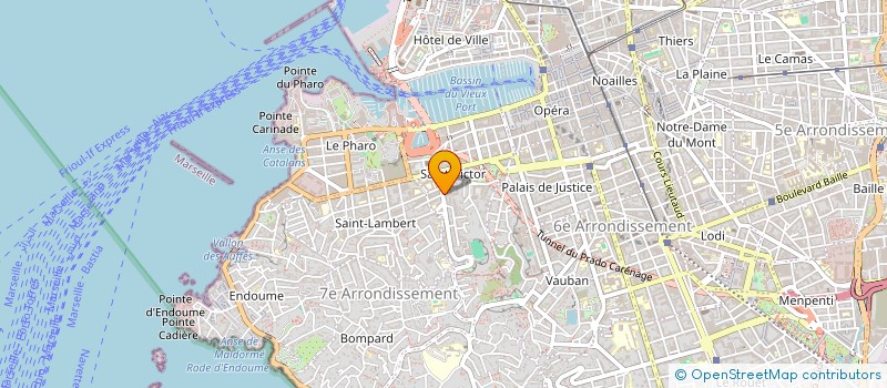 localisation de l'entreprise LF CREATIONS DIFFUSION à MARSEILLE
