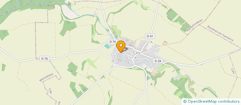 localisation de l'entreprise LF EQUIPEMENT  HANGEST-EN-SANTERRE