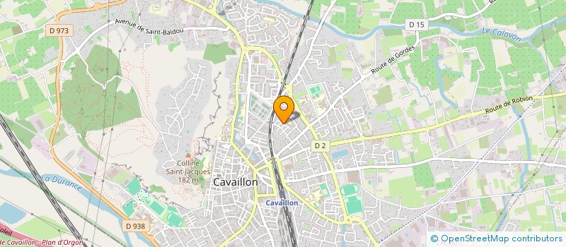 localisation de l'entreprise LF GROUP  CAVAILLON