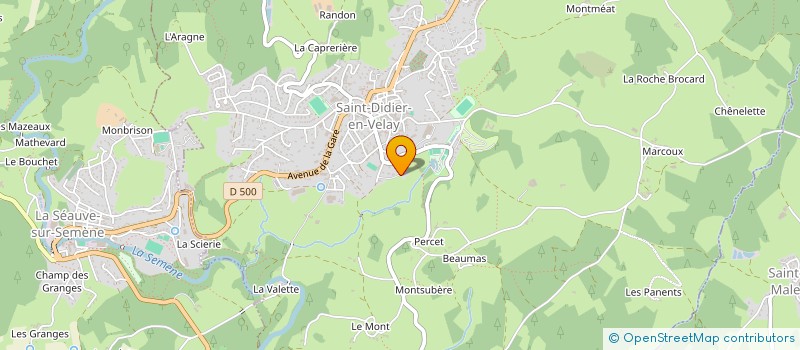 localisation de l'entreprise LF HORIZON  SAINT-DIDIER-EN-VELAY