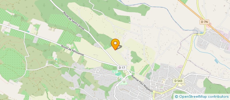 localisation de l'entreprise LF IMMO  EGUILLES