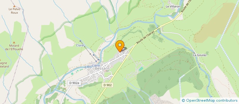 localisation de l'entreprise LF IMMOBILIER ET SERVICES  VAL-CENIS