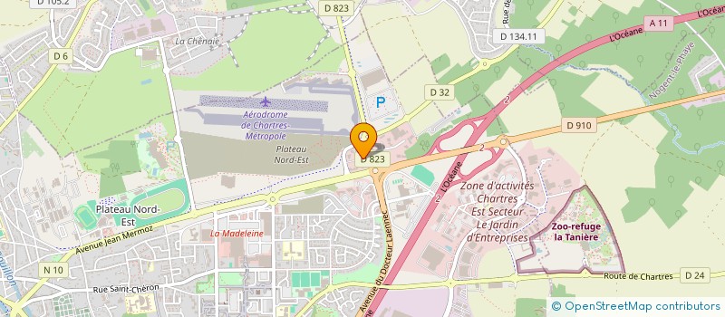 localisation de l'entreprise LF MALEINE à CHARTRES