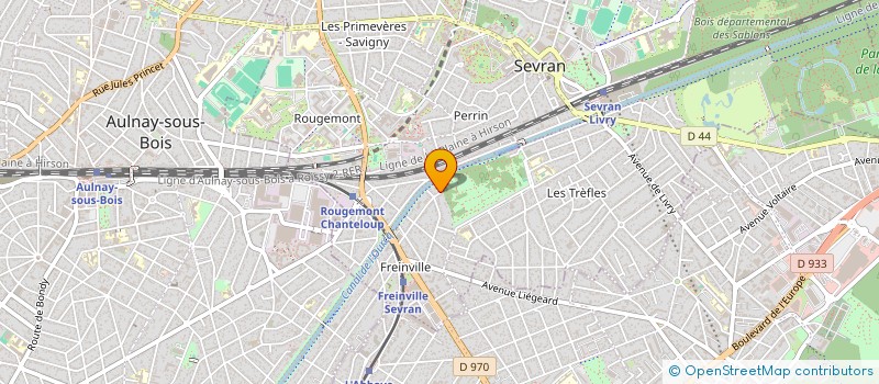 localisation de l'entreprise LF MATIS à SEVRAN