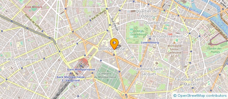 localisation de l'entreprise LF MULTIMMO INVEST  PARIS