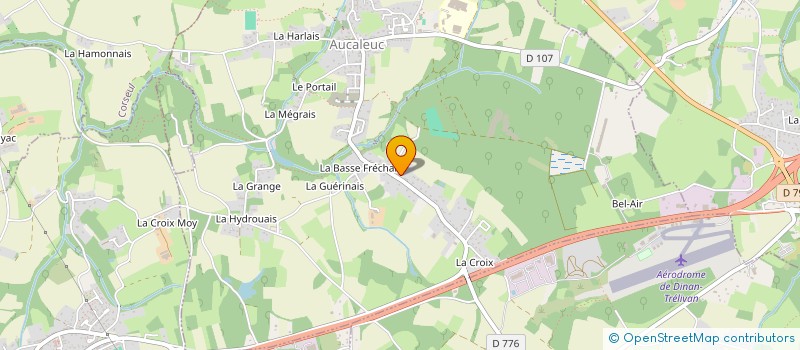 localisation de l'entreprise LF PATRIMOINE  AUCALEUC