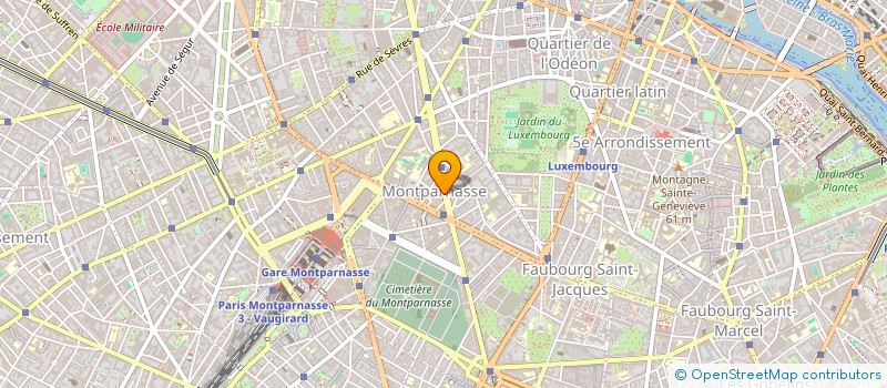 localisation de l'entreprise LF PRISME  PARIS