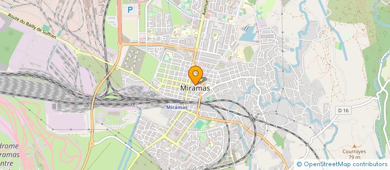 localisation de l'entreprise LF PROD à MIRAMAS