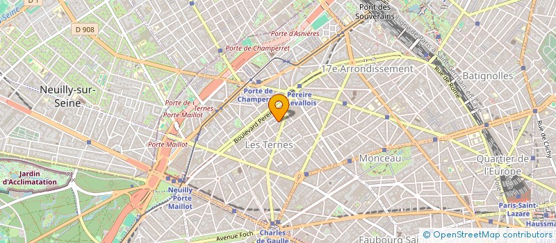 localisation de l'entreprise LF PROPERTIES  PARIS