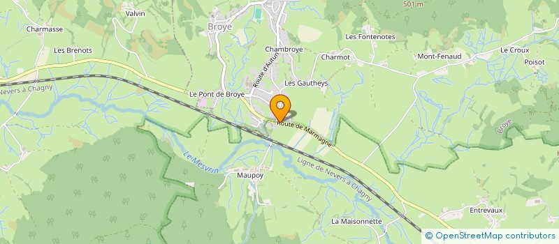 localisation de l'entreprise LF RACING TEAM  BROYE