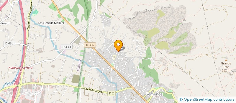 localisation de l'entreprise LF SIX FOURS  GEMENOS