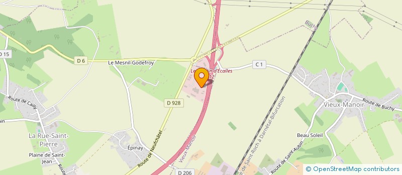 localisation de l'entreprise LF SOLIERS  LA RUE-SAINT-PIERRE