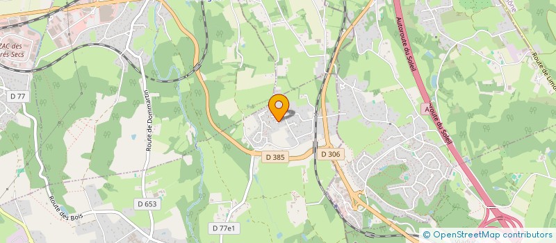 localisation de l'entreprise LF STABLES  DOMMARTIN