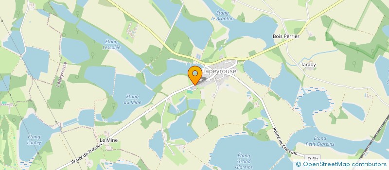 localisation de l'entreprise LF STABLES TRAINING  LAPEYROUSE