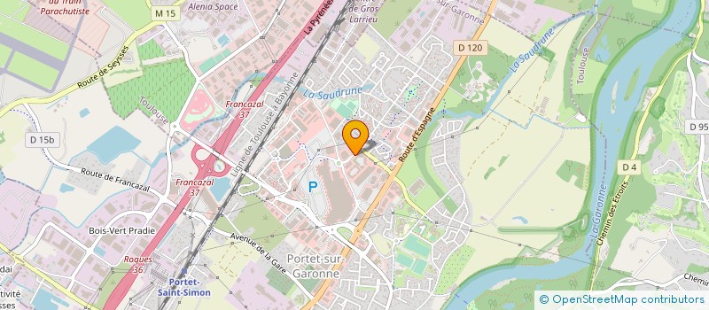 localisation de l'entreprise LF TOULOUSE à PORTET-SUR-GARONNE