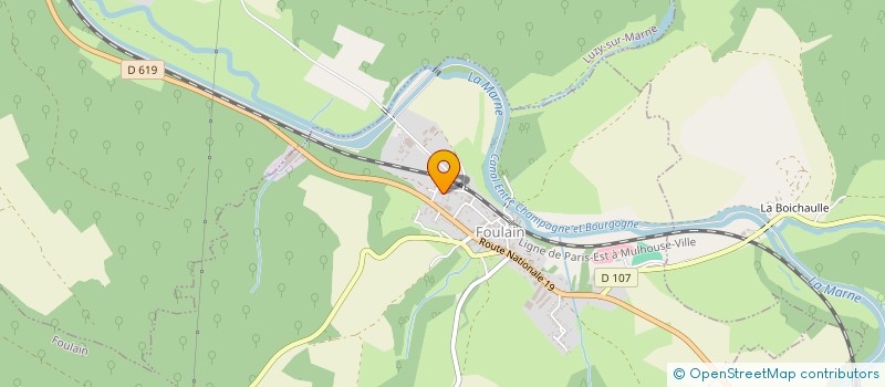 localisation de l'entreprise LF TRAITEUR à FOULAIN