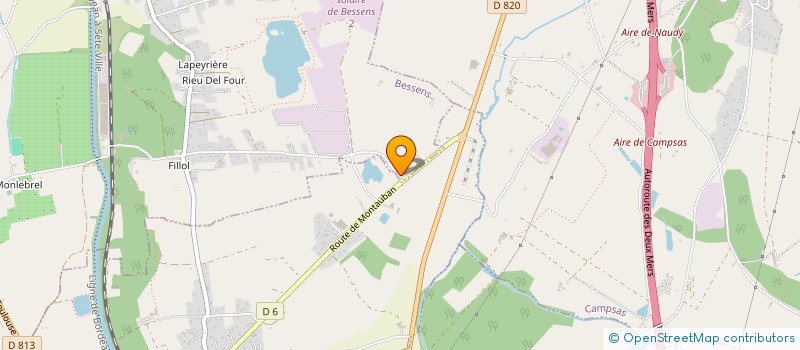 localisation de l'entreprise LF2B  BESSENS